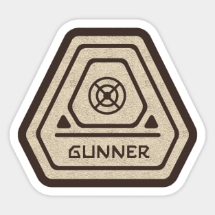 Galactic Gunner Sticker